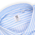 Shirt - Striped Cotton Stretch Single Cuff