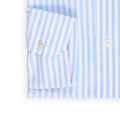 Shirt - Striped Cotton Stretch Single Cuff