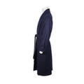 Dressing Gown Plain Colour Wool And Cashmere