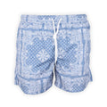 Swim Shorts - Paisley Print Microfiber