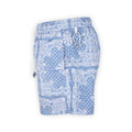 Swim Shorts - Paisley Print Microfiber