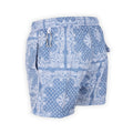 Swim Shorts - Paisley Print Microfiber