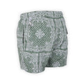 Swim Shorts - Paisley Print Microfiber