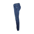 Jeans - BARD Jersey Cotton & Polyester Stretch Royal Blue Patch