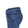 Jeans - BARD Jersey Cotton & Polyester Stretch Royal Blue Patch