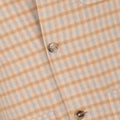 Jacket 3/4 - Checked Cashmere Double-Face Reversible Buttoned