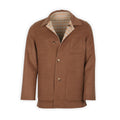 Jacket 3/4 - Checked Cashmere Double-Face Reversible Buttoned