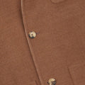 Jacket 3/4 - Checked Cashmere Double-Face Reversible Buttoned
