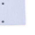 Shirt - Twill Striped Cotton Single Cuff Tricolor Buttons
