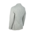 Blazer - Micro Herringbone Cotton & Silk Unfinished Sleeves