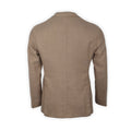 Blazer - Hopsack Wool & Polyester Unfinished Sleeves