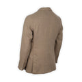 Blazer - Hopsack Wool & Polyester Unfinished Sleeves