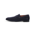 Penny Loafers - Hand-Aged Suede & Leather Soles + Apron
