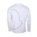 T-Shirt - Cotton Long Sleeves Crew Neck Logo Outline
