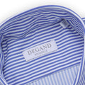 Shirt - Oxford Large Striped Polyamide Stretch Single Cuff