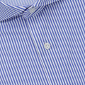 Shirt - Oxford Large Striped Polyamide Stretch Single Cuff