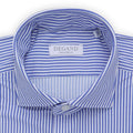 Shirt - Oxford Large Striped Polyamide Stretch Single Cuff