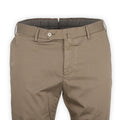 Pants - Jersey Grey Cotton & Polyamide Stretch