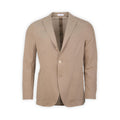 Blazer - Jersey Piqué Cotton Unfinished Sleeves