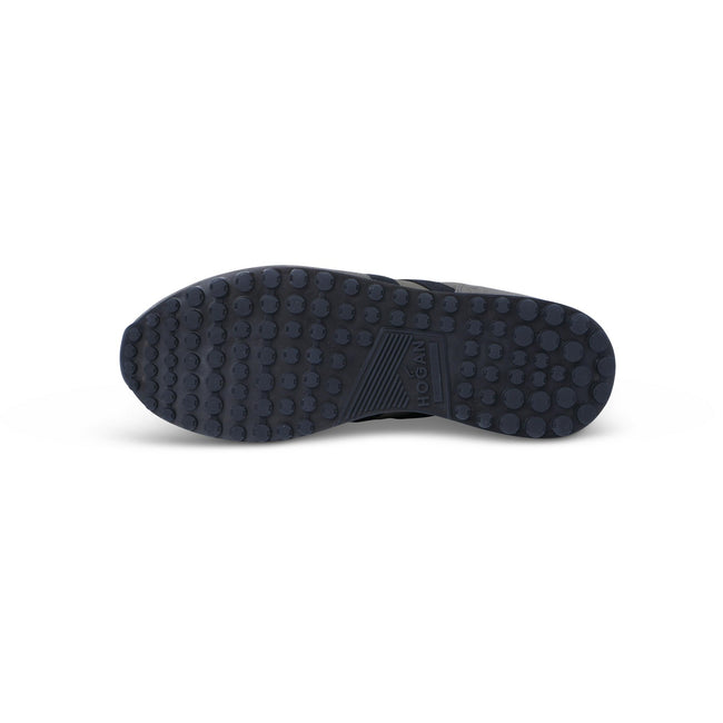 Sneakers H383 New Running Suede & Nylon Tricolour Soles Lace-ups