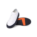 Sneakers - NEW CLEANIC Smooth Leather & Rubber Soles Lace-Ups