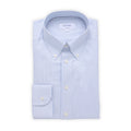 Shirt - Oxford Striped Cotton Single Cuff