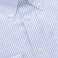 Shirt - Oxford Striped Cotton Single Cuff