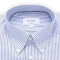 Shirt - Oxford Striped Cotton Single Cuff