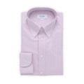 Shirt - Oxford Striped Cotton Single Cuff