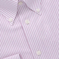 Shirt - Oxford Striped Cotton Single Cuff
