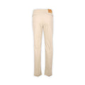 Pants - CARACCIOLO Drill Cotton, Silk & Cashmere Stretch Elastic Waistband + Zip