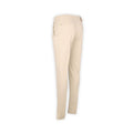 Pants - CARACCIOLO Drill Cotton, Silk & Cashmere Stretch Elastic Waistband + Zip