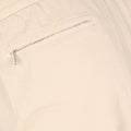 Pants - CARACCIOLO Drill Cotton, Silk & Cashmere Stretch Elastic Waistband + Zip