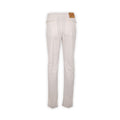Pants - CARACCIOLO Drill Cotton, Silk & Cashmere Stretch Elastic Waistband + Zip