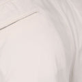Pants - CARACCIOLO Drill Cotton, Silk & Cashmere Stretch Elastic Waistband + Zip
