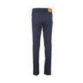 Pants - CARACCIOLO Drill Cotton, Silk & Cashmere Stretch Elastic Waistband + Zip