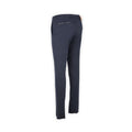 Pants - CARACCIOLO Drill Cotton, Silk & Cashmere Stretch Elastic Waistband + Zip