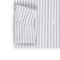 Shirt - Striped Cotton Stretch Single Cuff