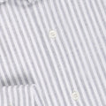 Shirt - Striped Cotton Stretch Single Cuff