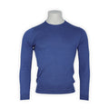 Sweater - CLUNDY Plain Crew Neck Wool & Cotton