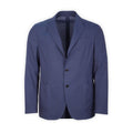 Two Piece Suit - Easy Wear Wool & Polyester Stretch Unfinished Sleeves