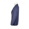 Two Piece Suit - Easy Wear Wool & Polyester Stretch Unfinished Sleeves