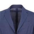Two Piece Suit - Easy Wear Wool & Polyester Stretch Unfinished Sleeves