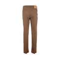 Pants - CARACCIOLO Cotton & Silk Stretch Elastic Waistband + Zip