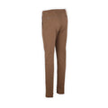 Pants - CARACCIOLO Cotton & Silk Stretch Elastic Waistband + Zip