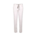 Pants - CARACCIOLO Cotton & Silk Stretch Elastic Waistband + Zip