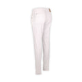Pants - CARACCIOLO Cotton & Silk Stretch Elastic Waistband + Zip