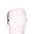 Pants - CARACCIOLO Cotton & Silk Stretch Elastic Waistband + Zip