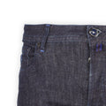 Jeans - BARD Cotton & Linen Stretch Navy Patch