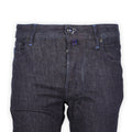 Jeans - BARD Cotton & Linen Stretch Navy Patch